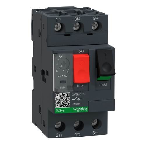 Schneider 4-6.3A Motor Koruma Şalteri 3P Termik-Manyetik Trip - 230-690VAC