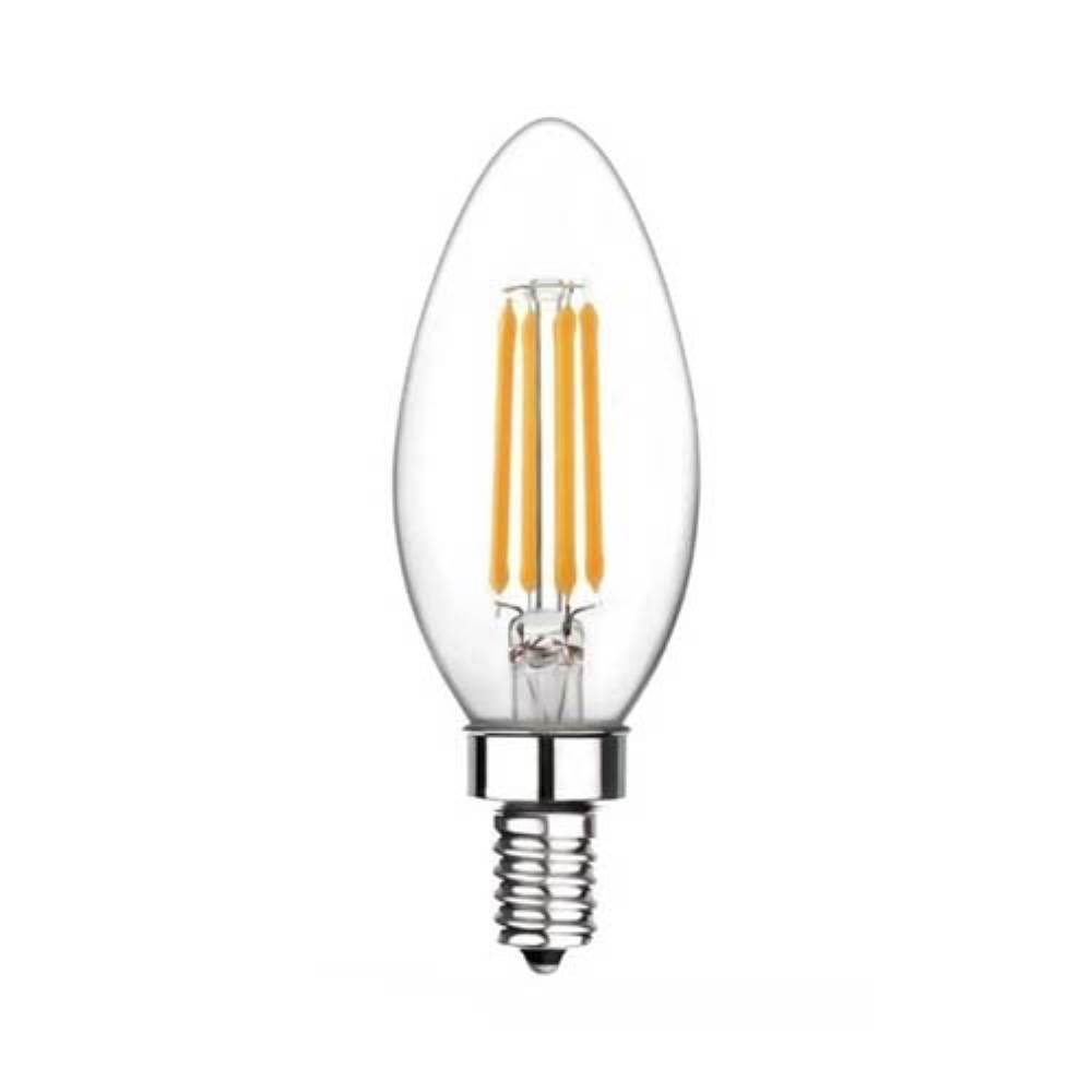 CATA 4W E14 LED Filament Ampul (Günışığı, 3200K, 400 Lumen)