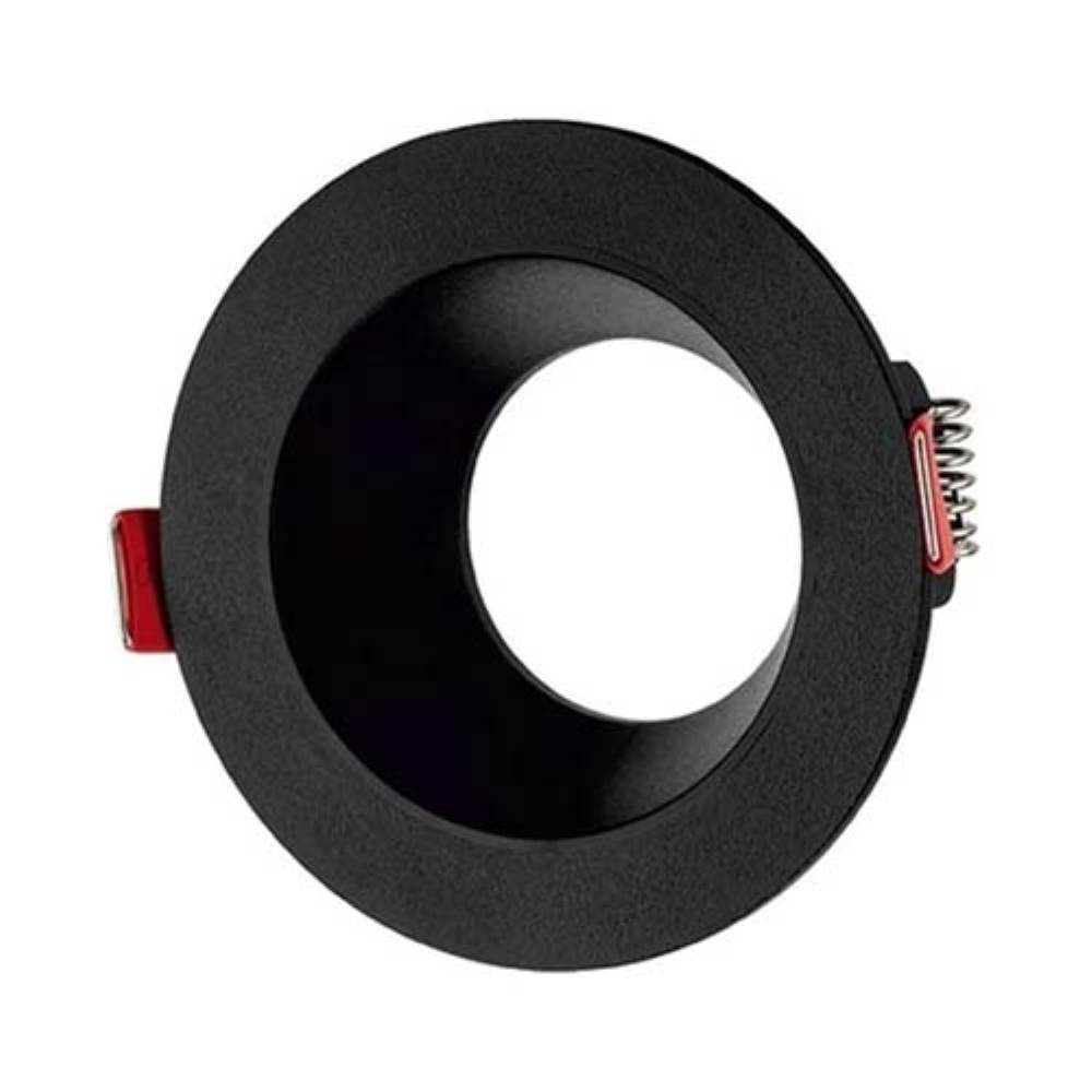 CATA Jaguar Yuvarlak Spot Işık - Siyah, GU-10 Duy, IP20, 7 cm Montaj Delik Çapı