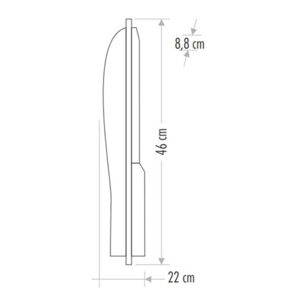 CATA 120W IP65 Sokak Armatürü, 11000 Lumen, Beyaz Işık, COB LED Modül