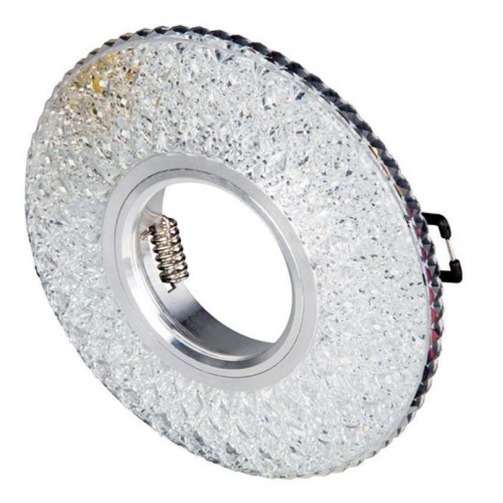 CATA Yağmur Dekoratif Cam Spot Lamba - Yuvarlak, 3W, GU10/MR16 Uyumu, Enerji Dostu