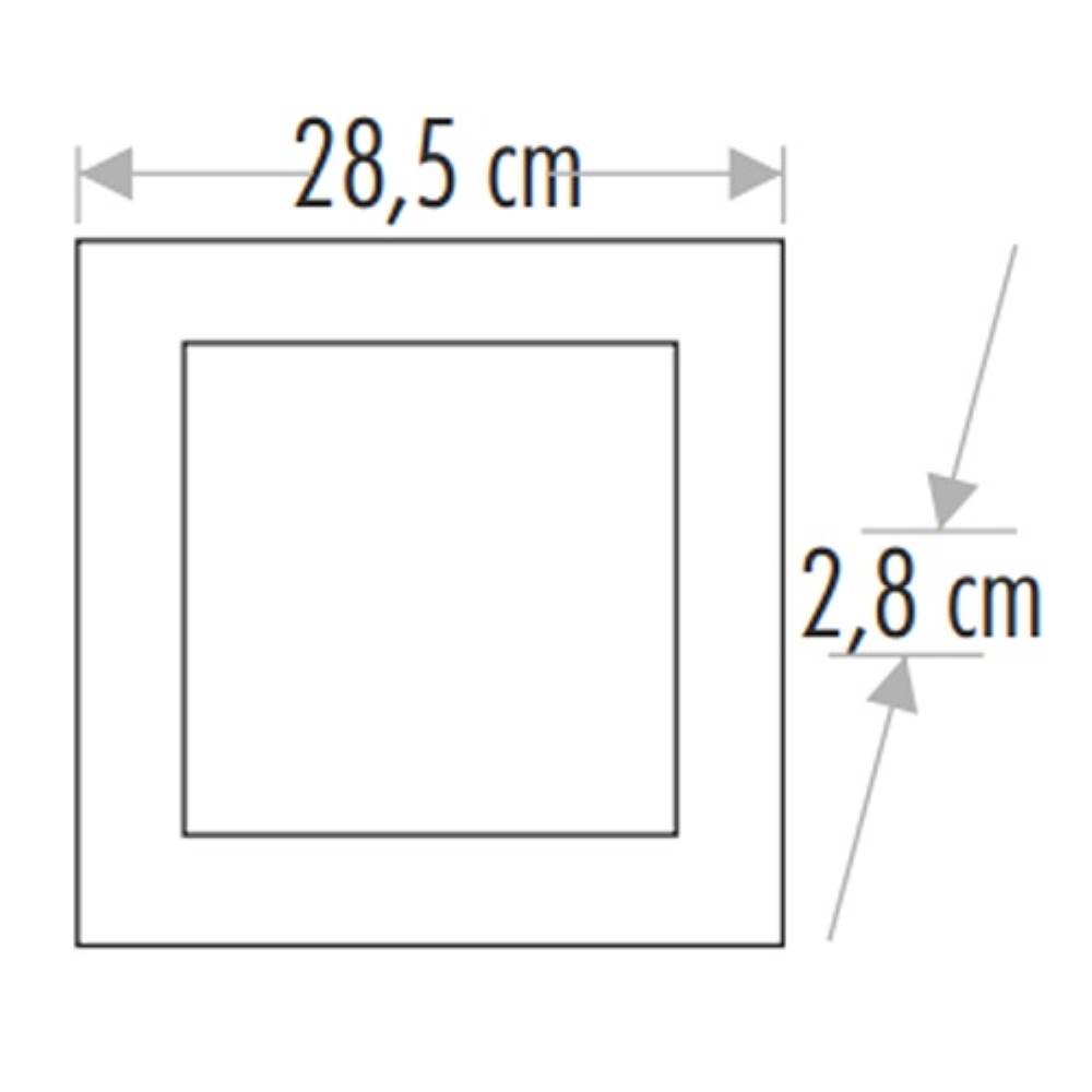 CATA 30W Kare LED Panel - Beyaz 30x30 cm, 1730 Lümen, Soğuk Beyaz Işık